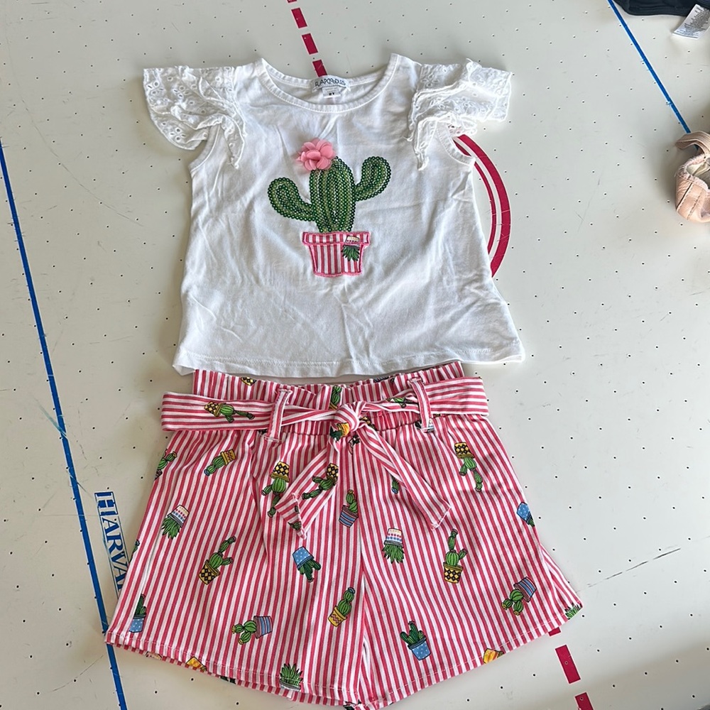 Girls Cactus Outfit
